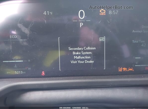 JTJVBCDX5S5055720 2025 LEXUS GX 550 Gray Widok tylnych siedzeń