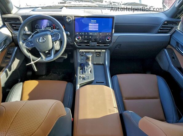JTJVBCDX7S5049935 2025 LEXUS GX Gray Vista del salpicadero