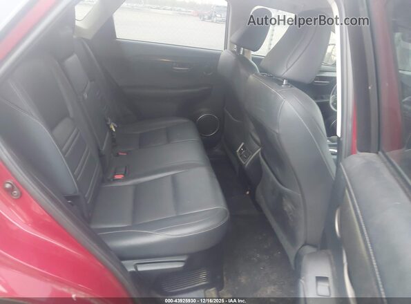 JTJYARBZ2G2036140 2016 LEXUS NX 200T Burgundy Widok naklejki z numerem VIN