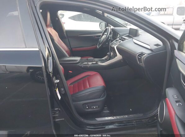 JTJYARBZ2K2132018 2019 LEXUS NX 300 Black Widok wnętrza z przodu