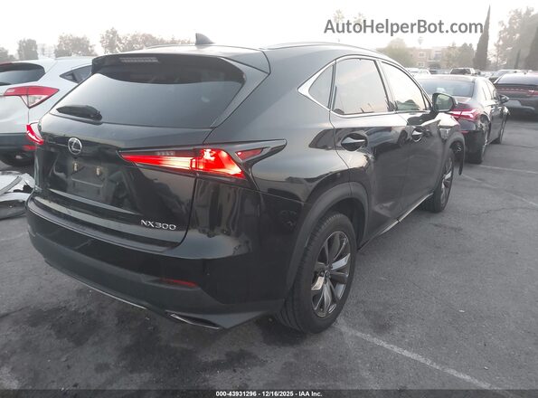 JTJYARBZ2K2132018 2019 LEXUS NX 300 Black Tył prawy