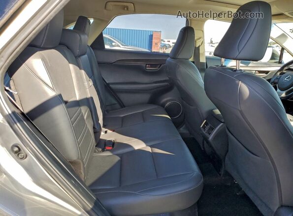 JTJYARBZ7G2029894 2016 LEXUS NX Серебряный Вид задней части салона
