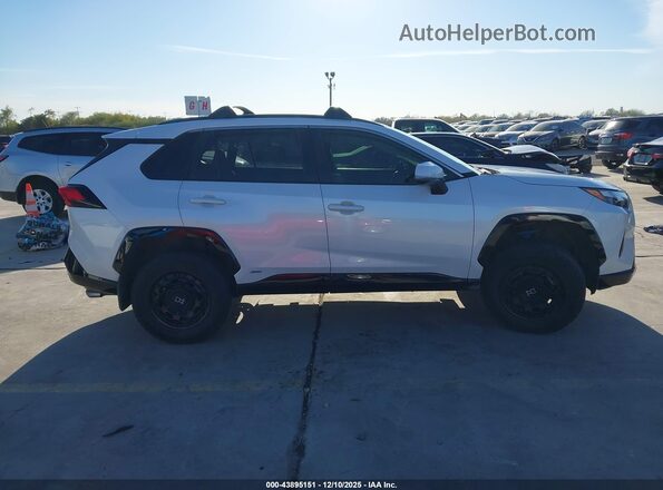 JTM16RFV1RJ044803 2024 TOYOTA RAV4 HYBRID White Widok zestawu wskaźników
