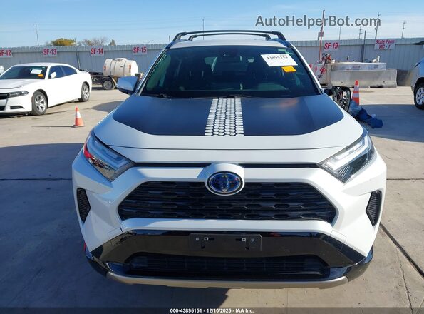 JTM16RFV1RJ044803 2024 TOYOTA RAV4 HYBRID White Widok deski rozdzielczej