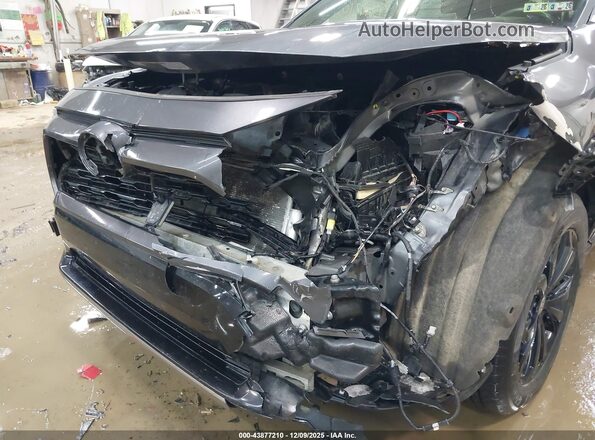 JTM16RFV2NJ015675 2022 TOYOTA RAV4 HYBRID Gray Front view