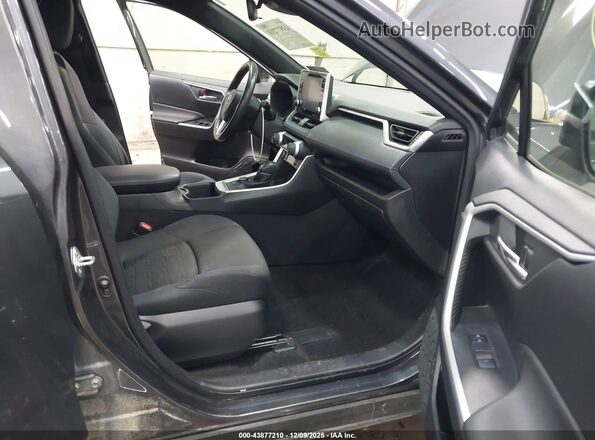 JTM16RFV2NJ015675 2022 TOYOTA RAV4 HYBRID Gray Front interior view
