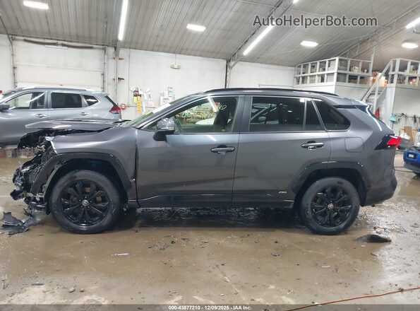 JTM16RFV2NJ015675 2022 TOYOTA RAV4 HYBRID Gray 360 interior view