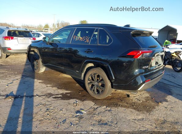 JTM16RFV5ND521452 2022 TOYOTA RAV4 HYBRID Black Rear left