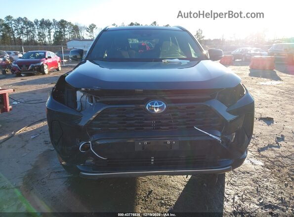 JTM16RFV5ND521452 2022 TOYOTA RAV4 HYBRID Black Rear interior view