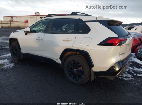 JTM16RFV7ND074543 2022 TOYOTA RAV4 HYBRID Белый Задняя левая четверть