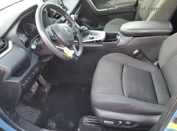 JTM16RFV8ND050722 2022 TOYOTA RAV4 Blue Widok wnętrza z przodu