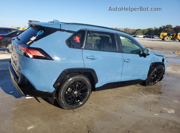 JTM16RFV8ND050722 2022 TOYOTA RAV4 Blue Tył prawy