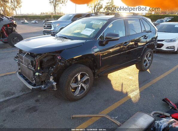 JTMAB3FV4MD061126 2021 TOYOTA RAV4 PRIME Black Առջևի ձախ երեք քառորդ տեսարան