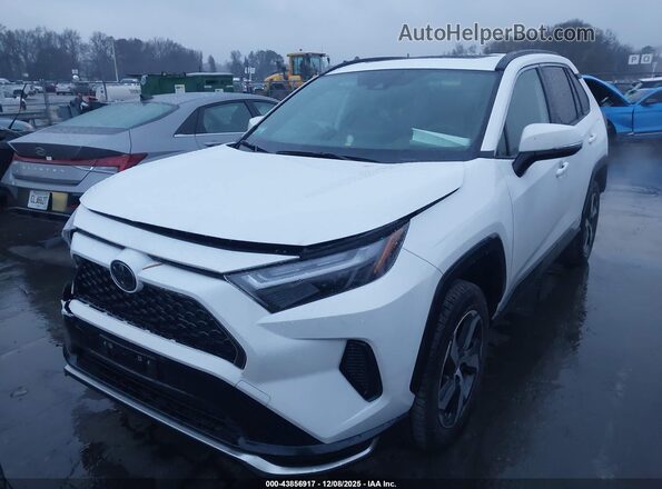 JTMAB3FV7SD252438 2025 TOYOTA RAV4 PLUG-IN HYBRID White წინა მარცხენა ხედი სამი მეოთხედიდან