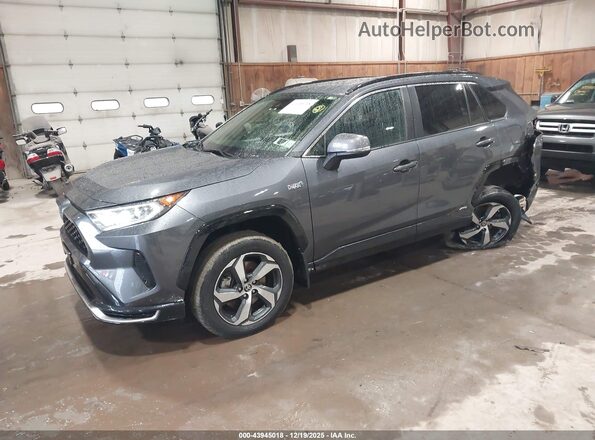 JTMAB3FV9MD032477 2021 TOYOTA RAV4 PRIME Gray Առջևի ձախ երեք քառորդ տեսարան