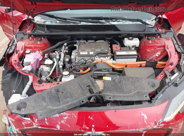 JTMABABA0PA032154 2023 SUBARU SOLTERRA Red უკანა ხედი