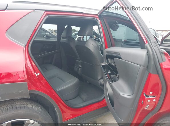 JTMABABA0PA032154 2023 SUBARU SOLTERRA Red VIN კოდის სტიკერის ხედი