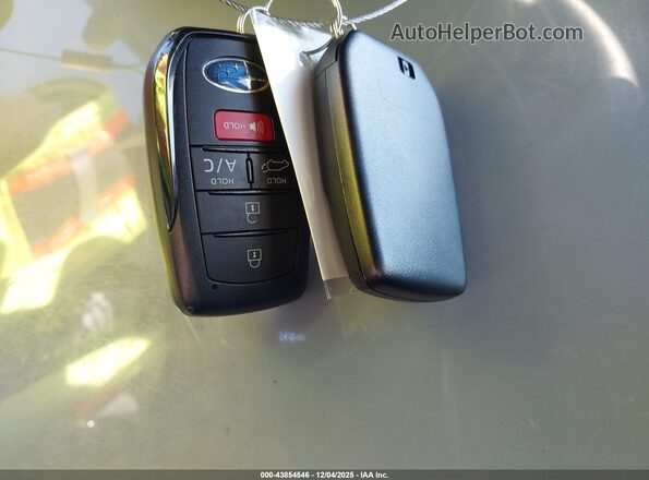 JTMABABA6SA095106 2025 SUBARU SOLTERRA Gray Առջևի վահանակի տեսք