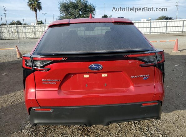 JTMABABA7RA068054 2024 SUBARU SOLTERRA Red 