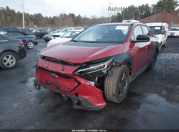 JTMABABA8RA060514 2024 SUBARU SOLTERRA Red Przód lewy