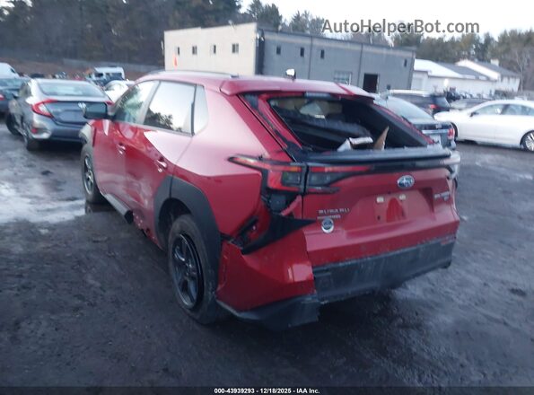 JTMABABA8RA060514 2024 SUBARU SOLTERRA Red Tył lewy