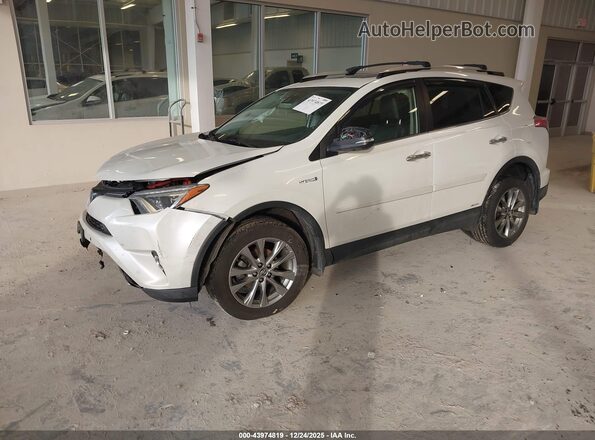 JTMDJREV7GD020837 2016 TOYOTA LIMITED White წინა მარცხენა ხედი სამი მეოთხედიდან