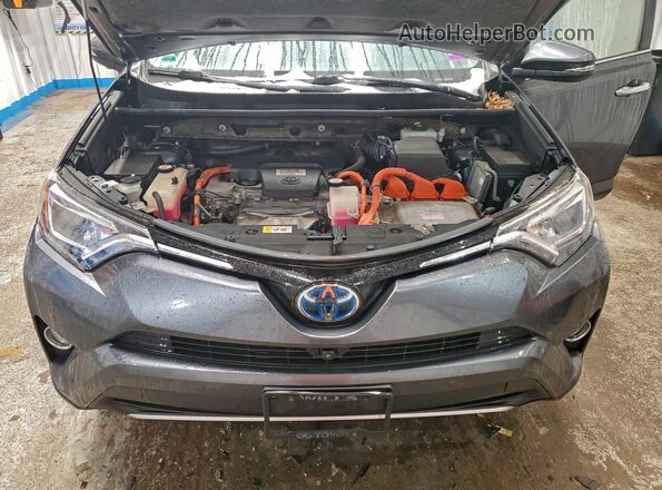 JTMDJREVXJD159643 2018 TOYOTA LIMITED Silver Vista del compartimento del motor