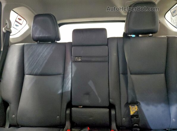 JTMDJREVXJD159643 2018 TOYOTA LIMITED Silver Vista de los asientos traseros