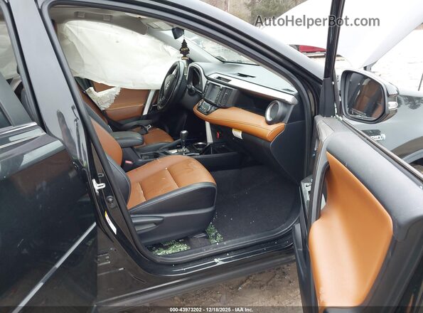 JTMDJREVXJD201440 2018 TOYOTA LIMITED Black Вид салону спереду