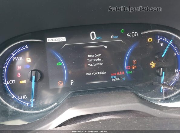 JTMDWRFV4KD508961 2019 TOYOTA LIMITED Gray Vista de los asientos traseros