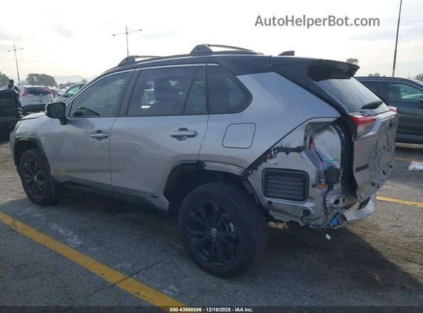 JTME6RFV1SD574405 2025 TOYOTA RAV4 HYBRID Silver Rear left