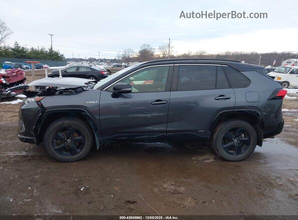 JTME6RFV8MD515130 2021 TOYOTA RAV4 HYBRID Gray Widok wnętrza 360 stopni