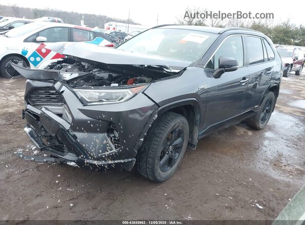 JTME6RFV8MD515130 2021 TOYOTA RAV4 HYBRID Gray Przód lewy