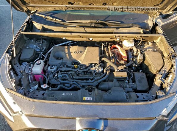 JTME6RFV9ND519270 2022 TOYOTA RAV4 Gray Widok komory silnika