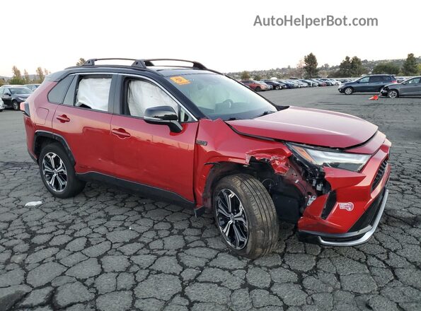 JTMEB3FV4ND110232 2022 TOYOTA RAV4 Красный Передняя правая четверть