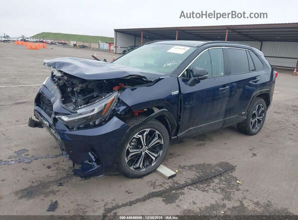 JTMEB3FV4PD158039 2023 TOYOTA RAV4 PRIME Dark Blue Передняя левая четверть