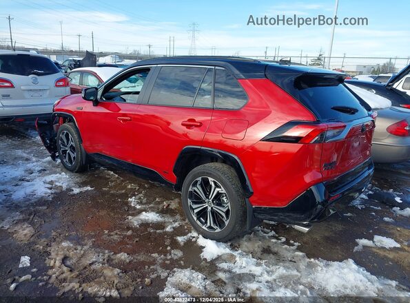 JTMEB3FV5ND096289 2022 TOYOTA RAV4 PRIME Red Rear left
