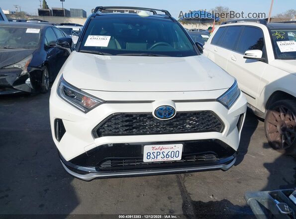 JTMEB3FV6MD006341 2021 TOYOTA RAV4 PRIME White უკანა სალონის ხედი