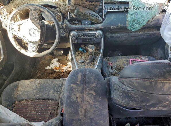 JTMEB3FV7ND102206 2022 TOYOTA RAV4 White Вид панелі приладів