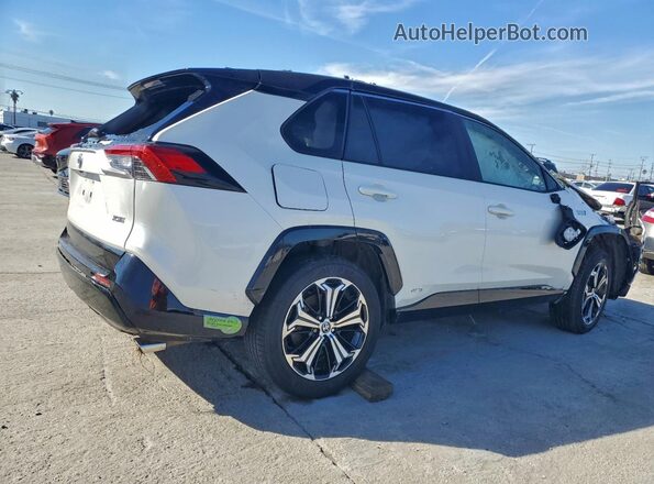 JTMEB3FV7ND102206 2022 TOYOTA RAV4 White Задня права чверть
