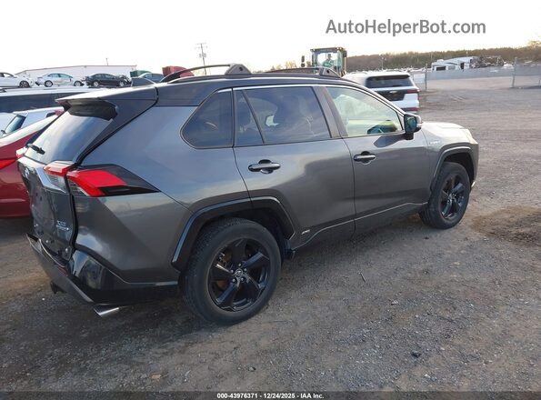 JTMEWRFV4KD513534 2019 TOYOTA RAV4 HYBRID Gray უკანა მარჯვენა