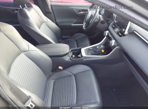 JTMEWRFV4KD513534 2019 TOYOTA RAV4 HYBRID Gray წინა სალონის ხედი