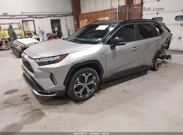 JTMFB3FV2RD186445 2024 TOYOTA RAV4 PRIME Серый Передняя левая четверть