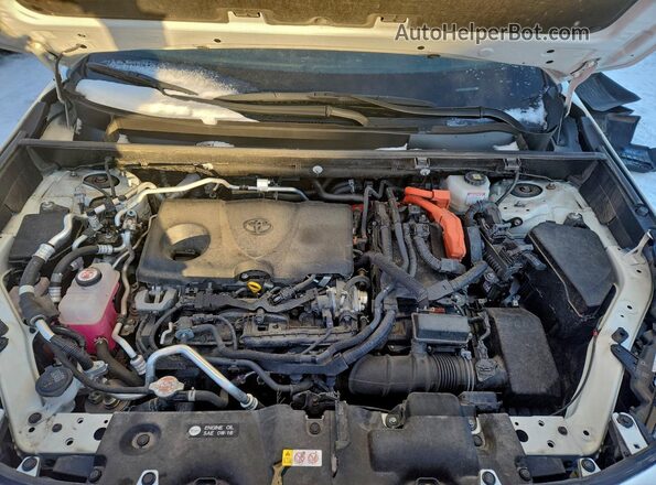 JTMFB3FV6ND083992 2022 TOYOTA RAV4 White Widok komory silnika
