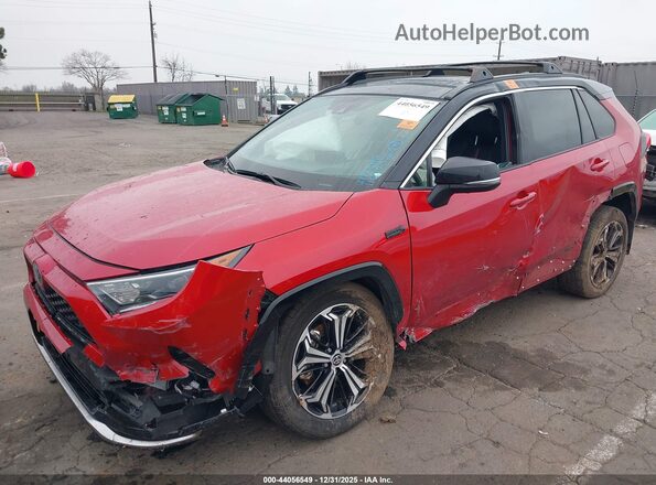 JTMFB3FV8MD052645 2021 TOYOTA RAV4 PRIME Красный Вид спереди