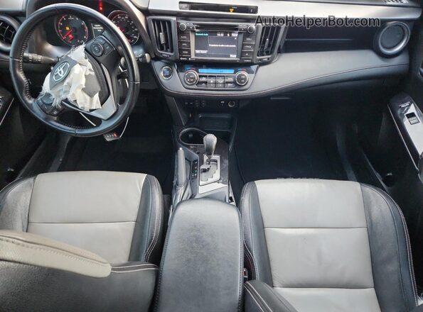 JTMJFREV3GD181755 2016 TOYOTA RAV4 Blue Dashboard view