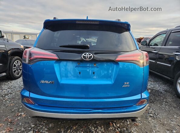 JTMJFREV3GD181755 2016 TOYOTA RAV4 Blue Rear view