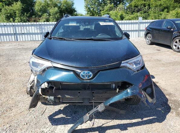 JTMJJREV2JD223662 2018 TOYOTA RAV4 Blue Вид спереду