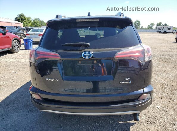 JTMJJREV2JD223662 2018 TOYOTA RAV4 Blue Вид ззаду