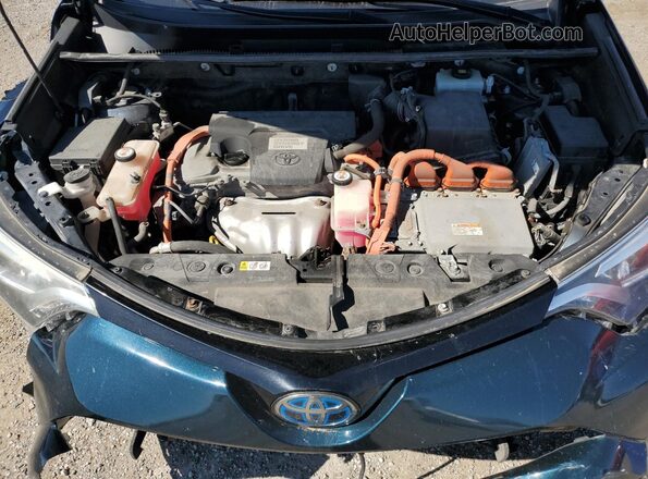 JTMJJREV2JD223662 2018 TOYOTA RAV4 Blue Вид підкапотного простору